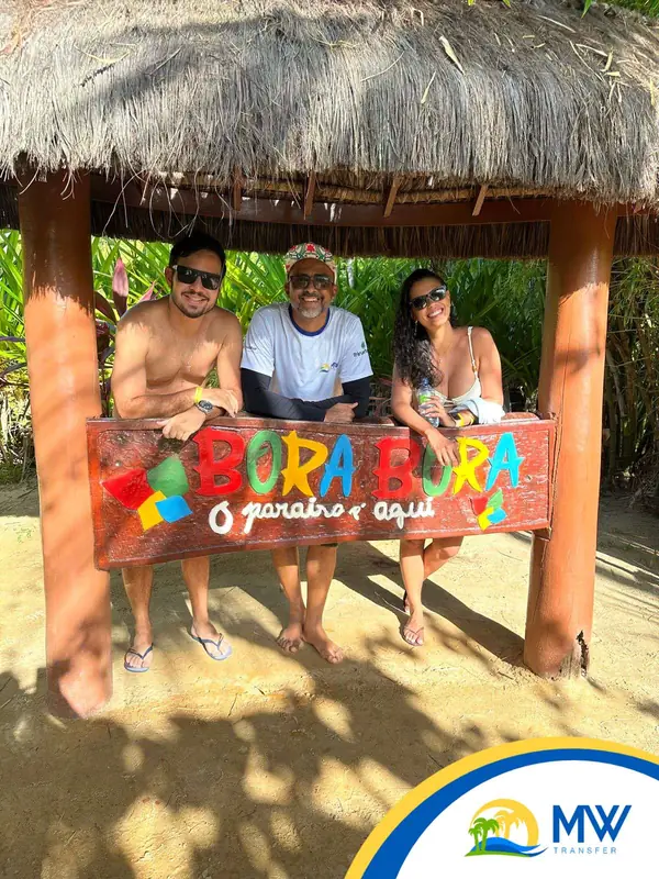 Clientes no Bora Bora durante passeio